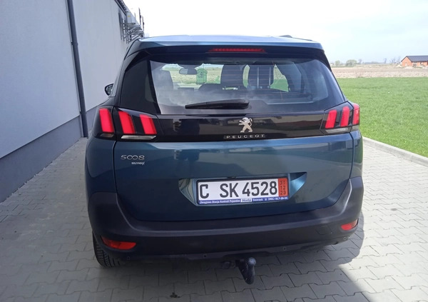 Peugeot 5008 cena 59900 przebieg: 176485, rok produkcji 2017 z Gniezno małe 596